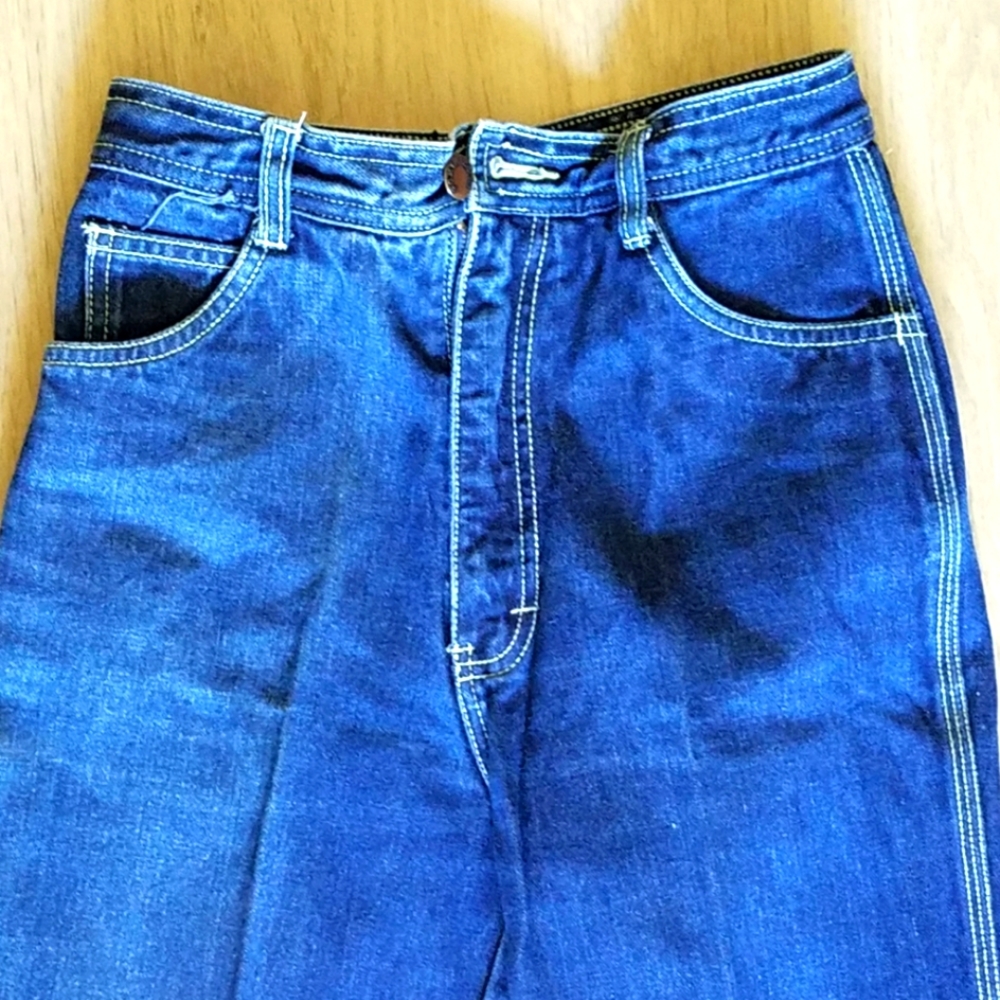 Vintage FOXTAILS Juniors Denim Jeans Straight Legs Size 7 Juniors